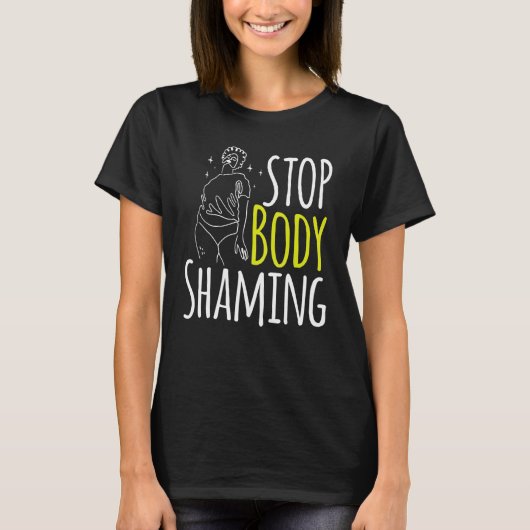 Eindweergave van body Shaming Mocking End T-shirt (Voorkant)