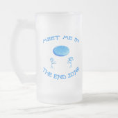 Eindzone Frisbee Matglas Bierpul (Links)