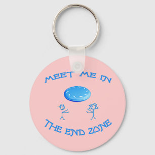 Eindzone Frisbee Sleutelhanger