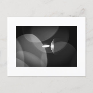 Eine brennende Kerze Briefkaart