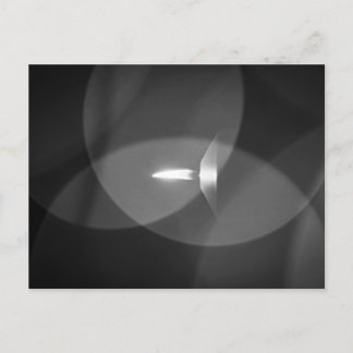 Eine brennende Kerze Briefkaart