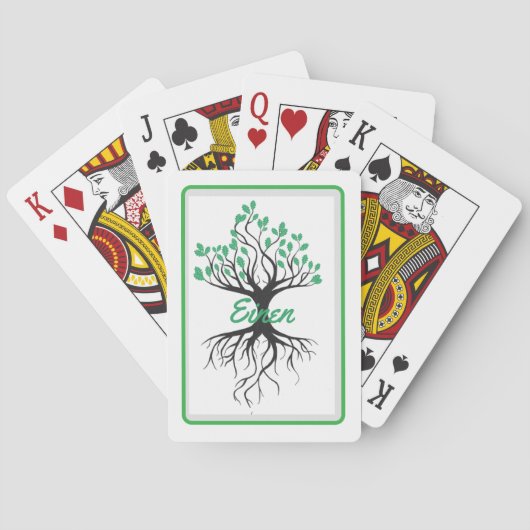 Einen van de Crone's Nest Speelkaarten (Achterkant)