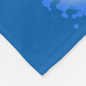 Einhorn rosa fleece deken (Hoek)