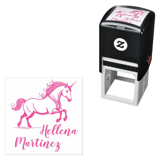 Einhorn Zelfinktende Stempel (In situ)