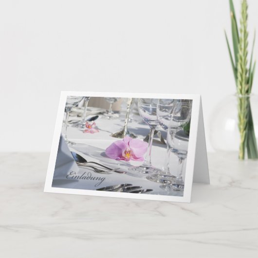 Einladung Kaart (Voorkant)