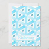 Einladung Winterparty Eis und Schnee Kaart (Voorkant)