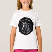 Einschulung - Schulkind - Einhorn mit Sternchen | T-shirt (Voorkant)