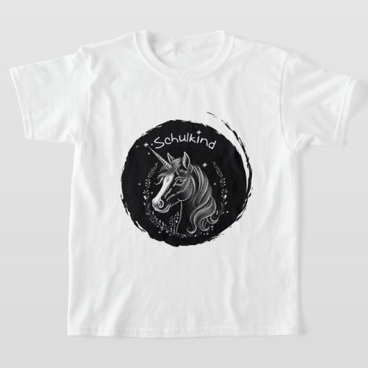 Einschulung - Schulkind - Einhorn mit Sternchen | T-shirt (Laagn)