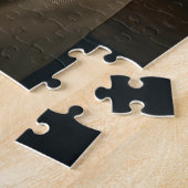 Einstein Pup in Lab Coat Legpuzzel (Zijkant)