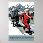 Einstein quote poster (Voorkant)