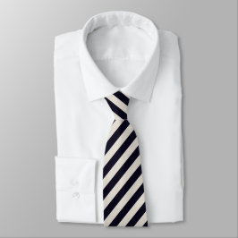 Einstein Simple Stripe Satin Necktie Stropdas