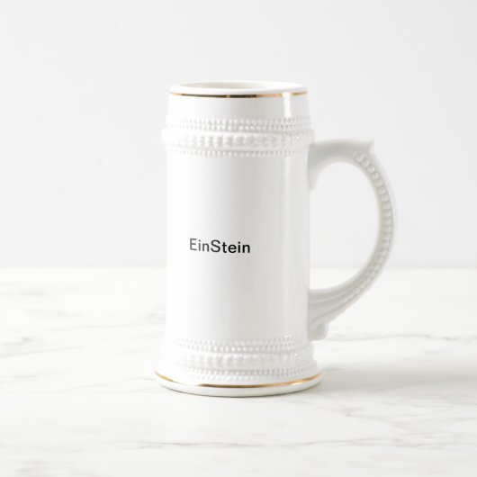 Einstein Stein Bierpul (Rechts)