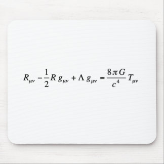 Einstein-veldvergelijking van de algemene relativi muismat