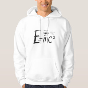 Einsteins relativiteitstheorie. Formule Hoodie