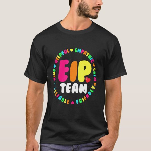 EIP TEAM Early Intervention Programme Intervention T-shirt (Voorkant)