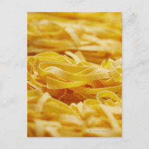 Eipasta, pasta, tagliatelle, Italiaans, ruw; Briefkaart