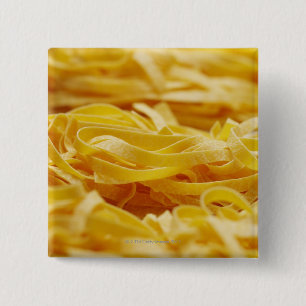 Eipasta, pasta, tagliatelle, Italiaans, ruw; Vierkante Button 5,1 Cm