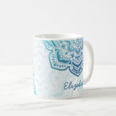 Eira Mandala 11 oz. Personalized Mug (Devant droit)