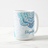 Eira Mandala 15 oz. Personalized Mug (Devant droit)