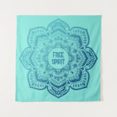 Eira Mandala Personalized Tapestry Wandkleed (Voorkant)