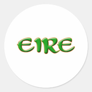 Eire Eltic Tekst Sticker