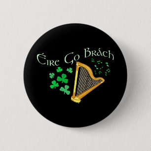 Eire Go Brach Buttonnen Ronde Button 5,7 Cm