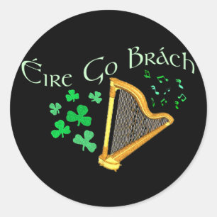 Eire vont des autocollants de Brach