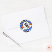 Eisbären-Artikel Ronde Sticker (Envelop)