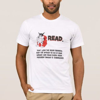 Eisenhower leest het Citaat van de brander van het T-shirt