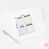 Eisenhower Matrix sticker (Envelop)