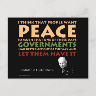 Eisenhower Post Card Briefkaart
