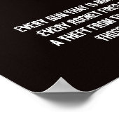 Eisenhower Quotation Peace Poster Print (Coin)