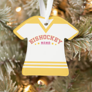 Eishockey Mama Hockey mama German Ornament