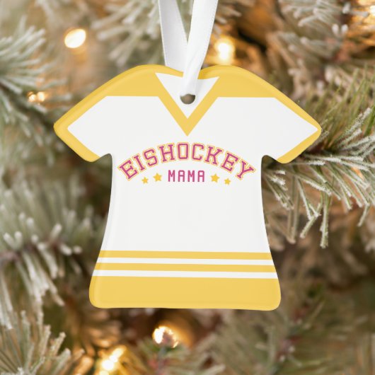 Eishockey Mama Hockey Maman Allemande (Arbre)