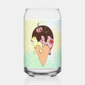 Eistüte  blikvorm glas (Voorkant)