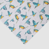 Eisvogel Tissuepapier (Detail)