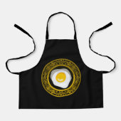 Eitjes op Bord graveren Schort (Voorkant)