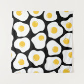 Eitjes roerei: eigenzinnig . wandkleed (Voorkant (horizontaal))