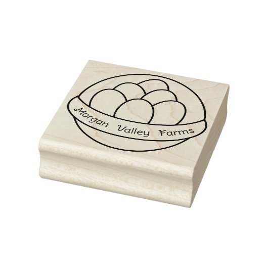 Eitkorf op Boerderij standaard Rubberstempel Rubberstempel (Stempel)