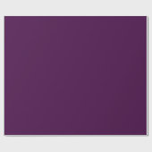 Eitplant Paarse vaste kleur Cadeaupapier (Vlak)