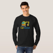Eitscavator Easter Eggs Excavator Digging Easter E T-shirt (Voorkant volledig)