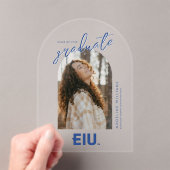 EIU-blokletter Acryl Uitnodigingen (Insitu (Draagbaar))