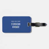 EIU-blokletter Bagagelabel (Achterkant horizontaal)