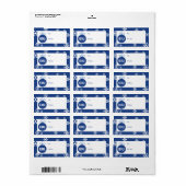EIU-blokletter Etiket (Full Sheet)