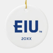 EIU-blokletter Keramisch Ornament (Achterkant)