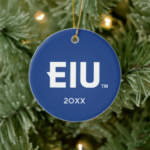 EIU-blokletter Keramisch Ornament