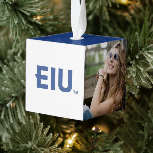 EIU-blokletter Kubus Ornament