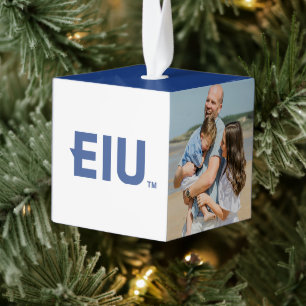 EIU-blokletter Kubus Ornament