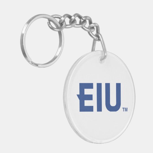 EIU-blokletter Sleutelhanger (Voorkant Links)