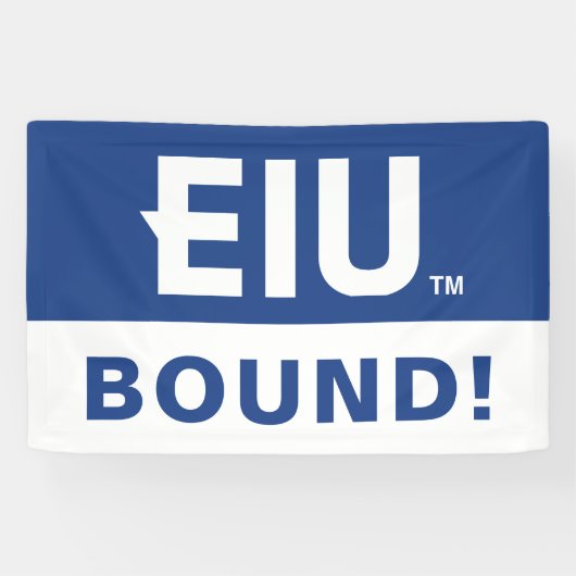 EIU-blokletter Spandoek (Horizontaal)